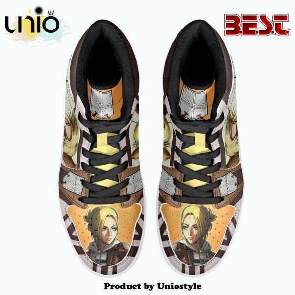 Annie Leonhart Training Corps Shingeki No Kyojin JD1 High Top Shoes