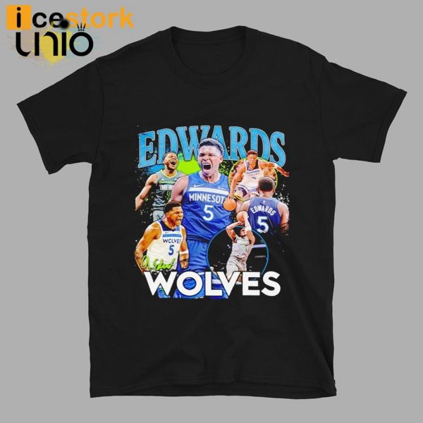 Anthony Edwards Timberwolves T-Shirt