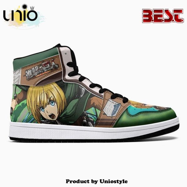 Armin Arlert Survey Corps Shingeki No Kyojin JD1 High Top Shoes