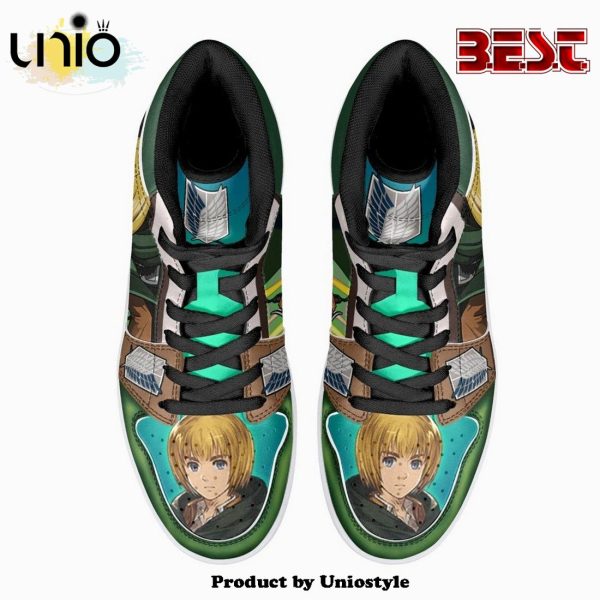 Armin Arlert Survey Corps Shingeki No Kyojin JD1 High Top Shoes