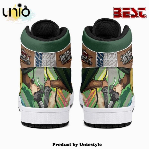 Armin Arlert Survey Corps Shingeki No Kyojin JD1 High Top Shoes