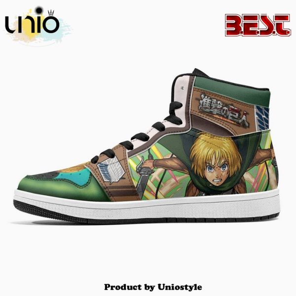 Armin Arlert Survey Corps Shingeki No Kyojin JD1 High Top Shoes