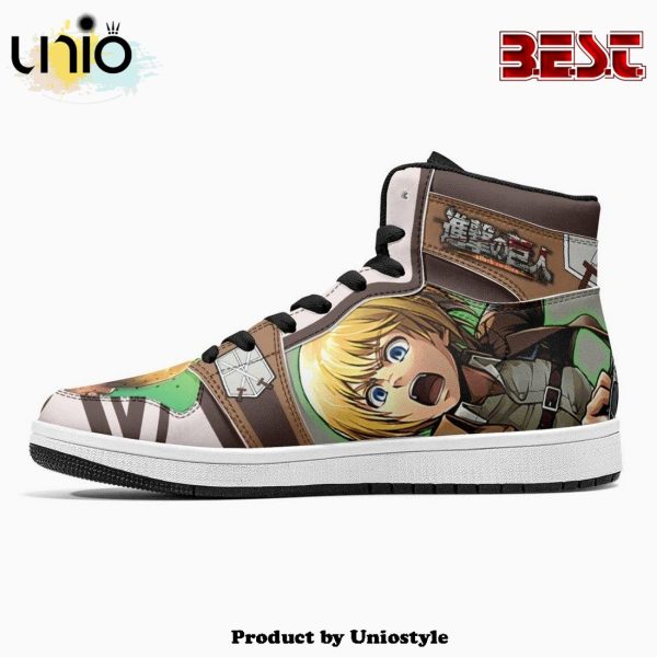 Armin Arlert Training Corps Shingeki No Kyojin JD1 High Top Shoes