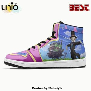 Howl And Sophie Howl’s Moving Castle JD1 High Top Shoes