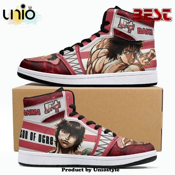 Baki Hanma Baki JD1 High Top Shoes