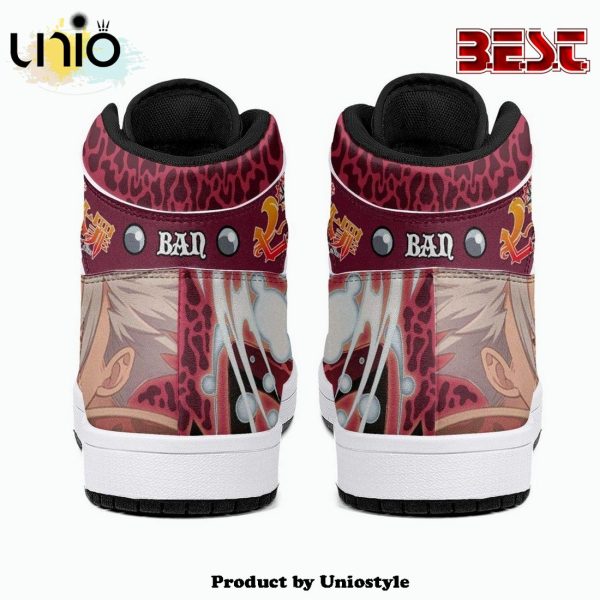 Ban Purgatory Seven Deadly Sins JD1 High Top Shoes