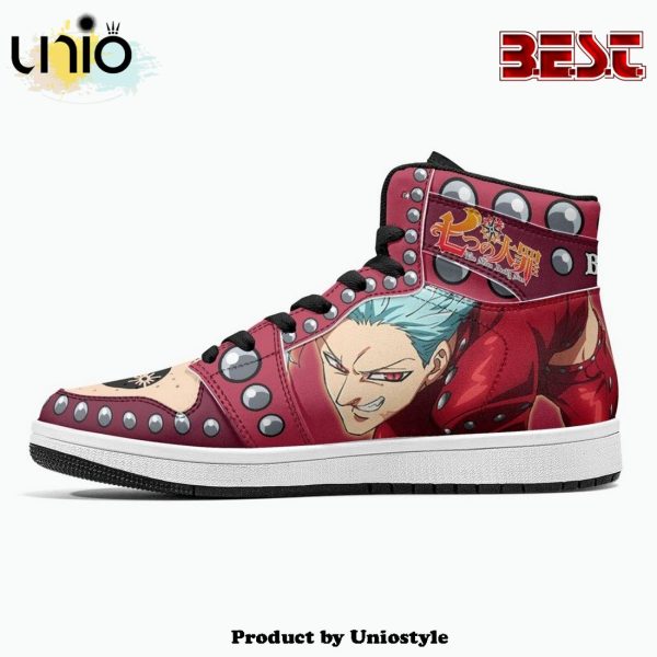 Ban Seven Deadly Sins JD1 High Top Shoes