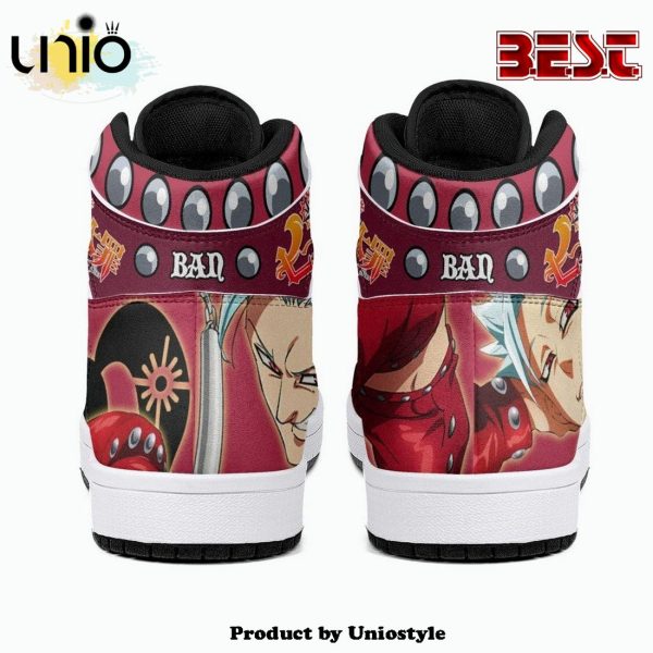 Ban Seven Deadly Sins JD1 High Top Shoes