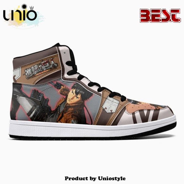 Bertholdt Hoover Training Corps Shingeki No Kyojin JD1 High Top Shoes