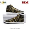 Black Star Soul Eater JD1 High Top Shoes