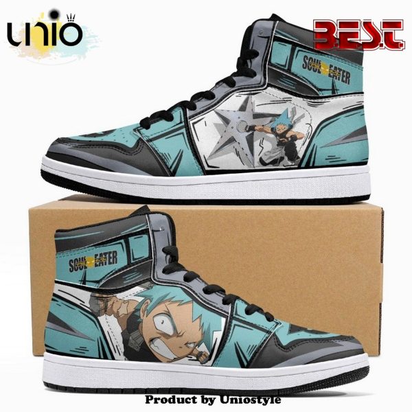 Black Star Soul Eater JD1 High Top Shoes