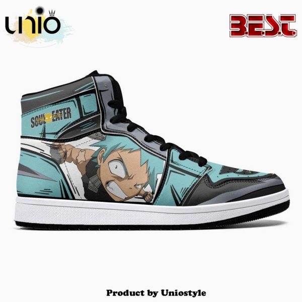 Black Star Soul Eater JD1 High Top Shoes