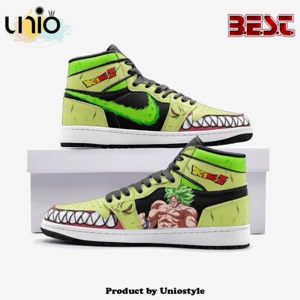 Broly And Ba Dragon Ball Z Air Jordan 1 High Top Shoes