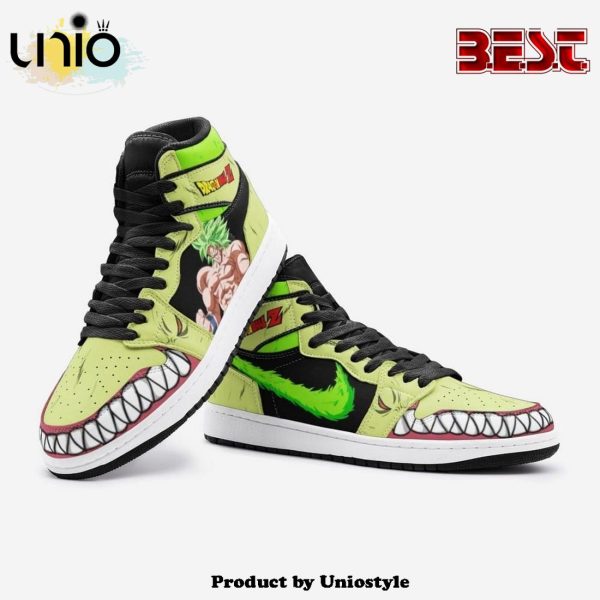 Broly And Ba Dragon Ball Z Air Jordan 1 High Top Shoes