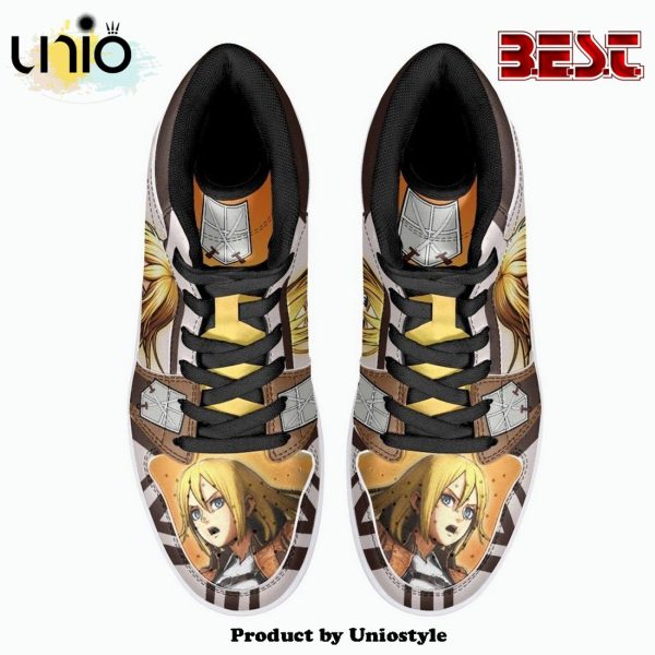 Christa Lenz Training Corps Shingeki No Kyojin JD1 High Top Shoes