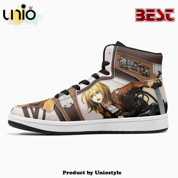 Christa Lenz Training Corps Shingeki No Kyojin JD1 High Top Shoes