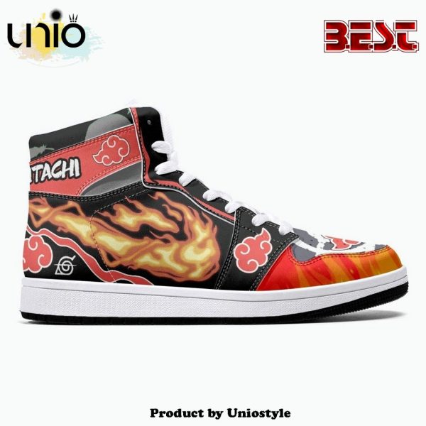 Clan Itachi Red Cloud Ninja Shippuden JD1 High Top Shoes