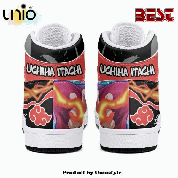 Clan Itachi Red Cloud Ninja Shippuden JD1 High Top Shoes