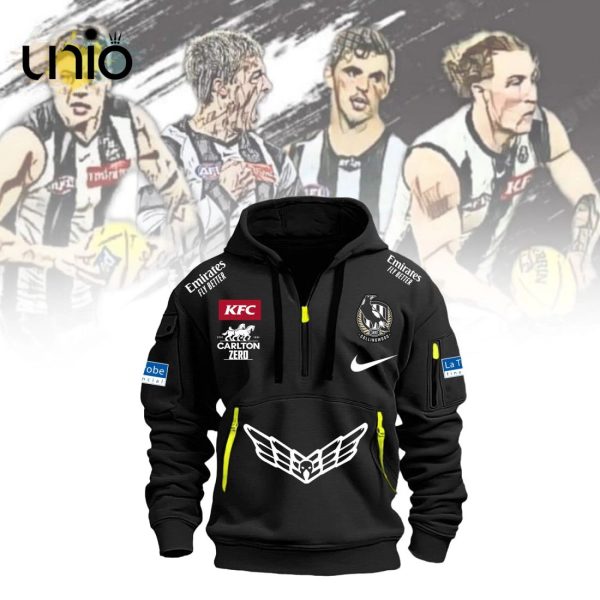 Collingwood FC 2024 Special AFL Black Hoodie 3D