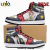 Cloud Wolf Head Final Fantasy Air Jordan 1 High Top Shoes