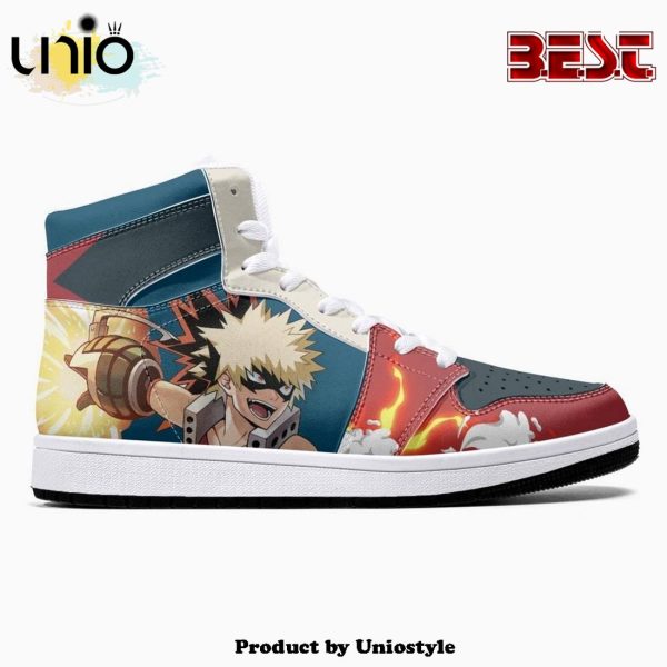 Deku And Bakugo My Hero JD1 High Top Shoes