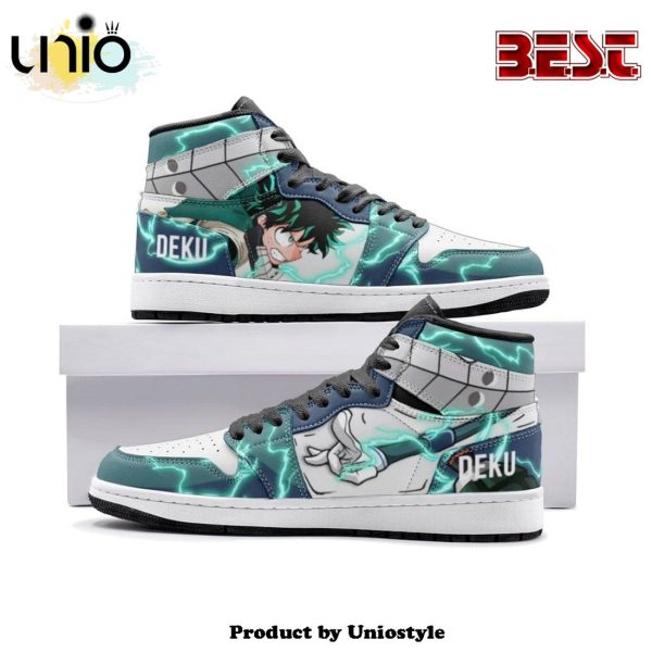 Deku Hand My Hero Air Jordan 1 High Top Shoes