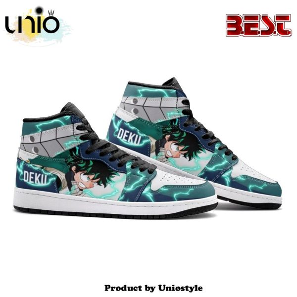 Deku Hand My Hero Air Jordan 1 High Top Shoes