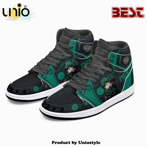 Deku WHA Air Jordan 1 High Top Shoes