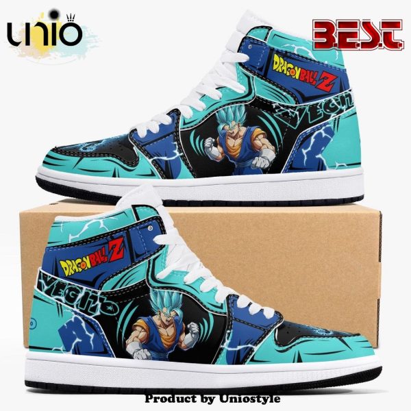 Dragon Ball Super Dbz Vegito Saiyan Blue AJ1 High Top Shoes