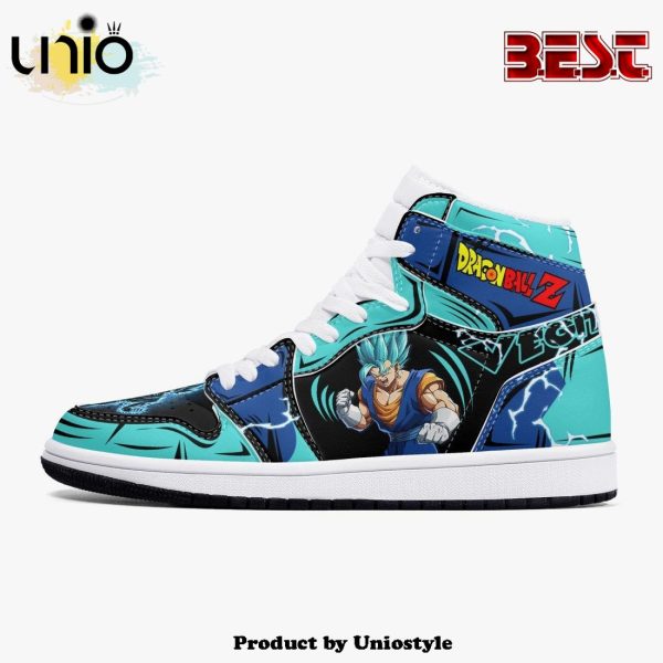 Dragon Ball Super Dbz Vegito Saiyan Blue AJ1 High Top Shoes