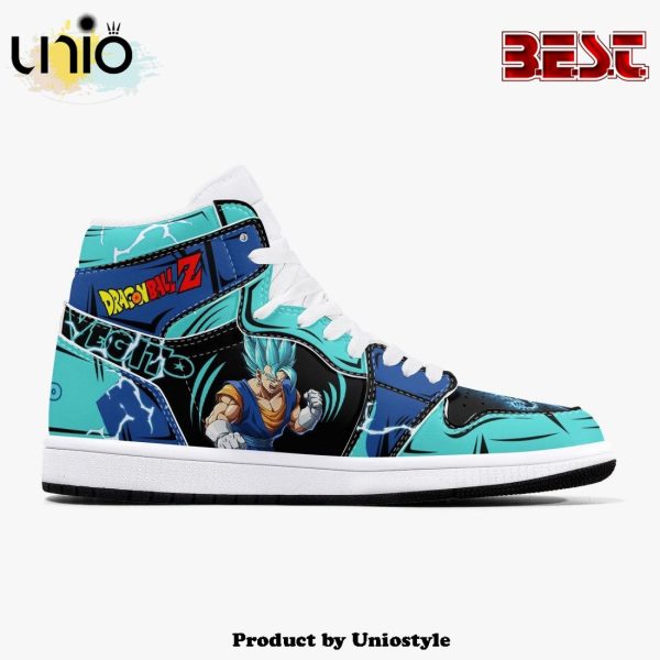 Dragon Ball Super Dbz Vegito Saiyan Blue AJ1 High Top Shoes