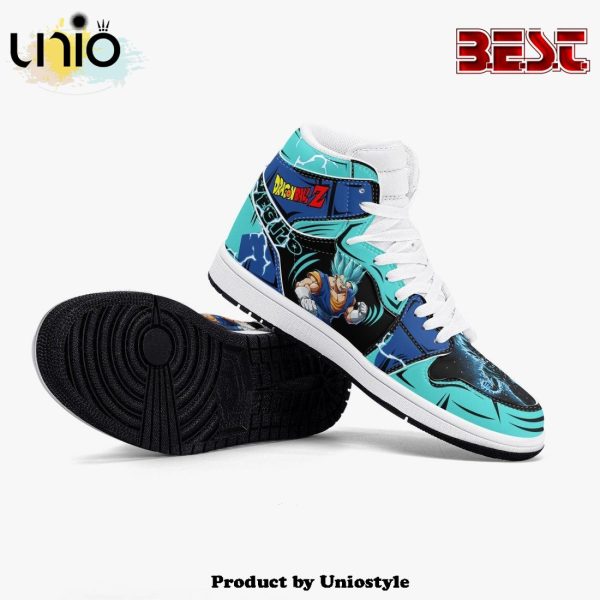 Dragon Ball Super Dbz Vegito Saiyan Blue AJ1 High Top Shoes