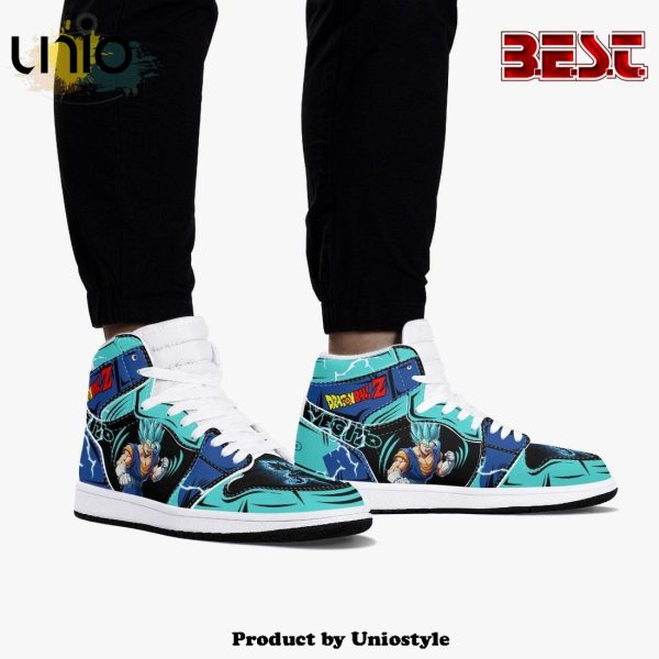 Dragon Ball Super Dbz Vegito Saiyan Blue AJ1 High Top Shoes