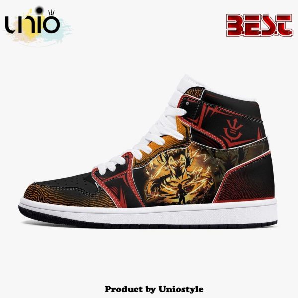 Dragon Ball Super Vegeta Ssj AJ1 High Top Shoes