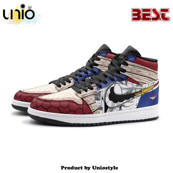 Edward Newgate One Piece Air Jordan 1 High Top Shoes