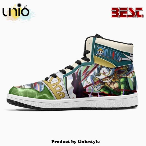 Edward Newgate Wano One Piece JD1 High Top Shoes