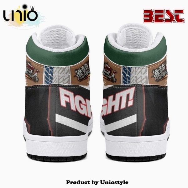 Eren Yeager Timeskip Shingeki No Kyojin JD1 High Top Shoes