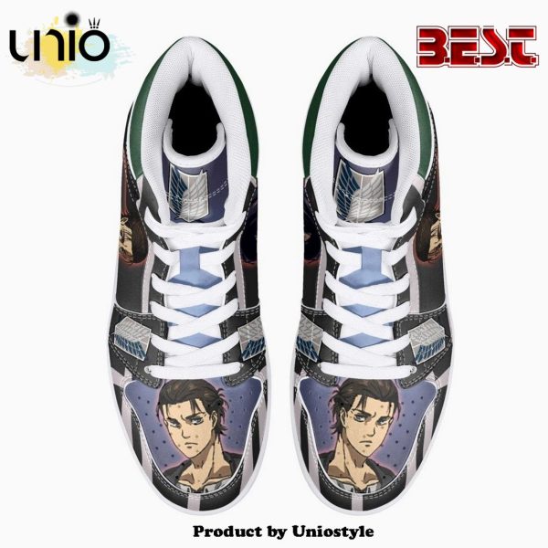 Eren Yeager Timeskip Shingeki No Kyojin JD1 High Top Shoes