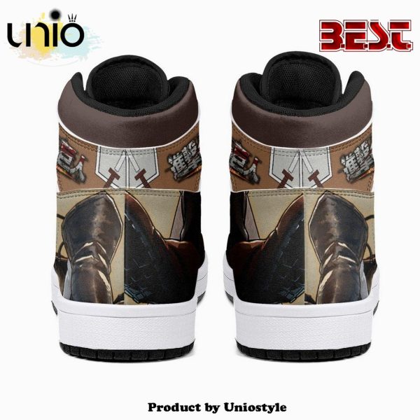 Eren Yeager Training Corps Shingeki No Kyojin JD1 High Top Shoes