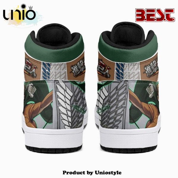 Erwin Smith Shinzou Wo Sasageyo Shingeki No Kyojin JD1 High Top Shoes