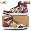 Erza Scarlet Fairy Tail Air Jordan 1 High Top Shoes