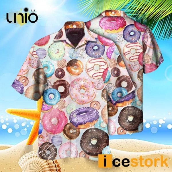 Food Donut Lovely Style Hawaiian Shirt