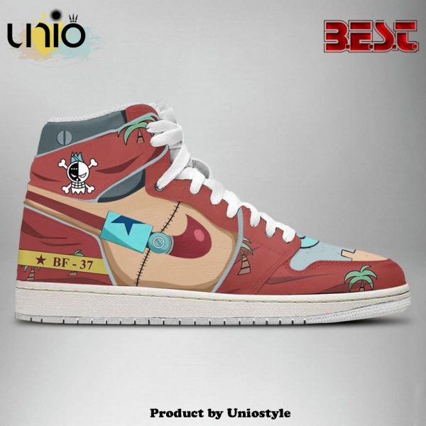 Franky One Piece Air Jordan 1 High Top Shoes