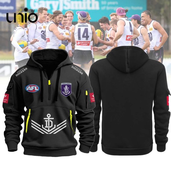 Fremantle Dockers 2024 AFL Black Hoodie 3D