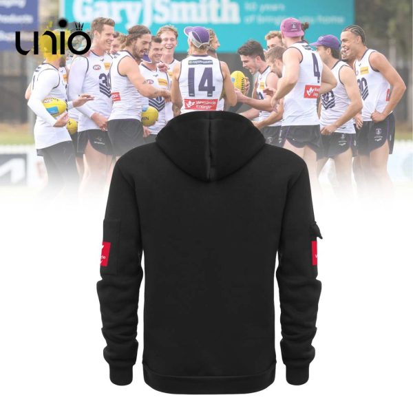 Fremantle Dockers 2024 AFL Black Hoodie 3D