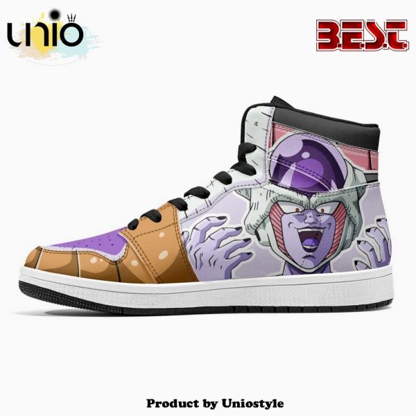 Frieza Force First Form Dragon Ball Z JD1 High Top Shoes