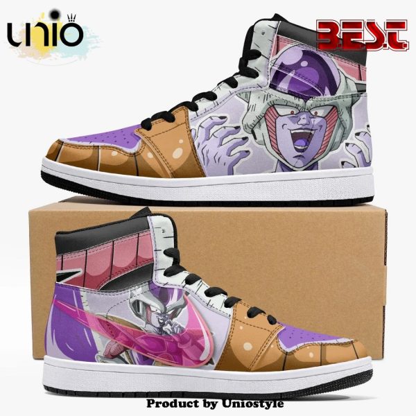 Frieza Force First Form Dragon Ball Z JD1 High Top Shoes