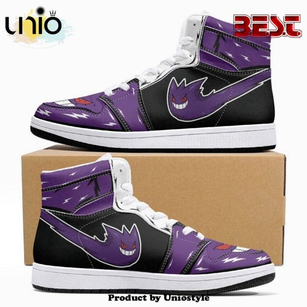 Ghost Gengar JD1 High Top Shoes