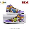 Gintoki Kimono Pattern Gintama Air Jordan 1 High Top Shoes