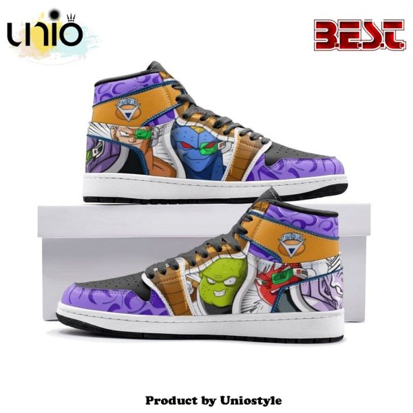 Ginyu Force Dragon Ball Z Air Jordan 1 High Top Shoes